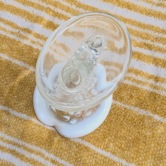 Vintage Fenton hobnob glass decor - Picture 6 of 6